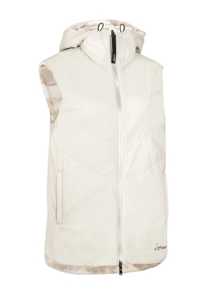 LAMUNT Sabine quilted reversible vest - Neutrals