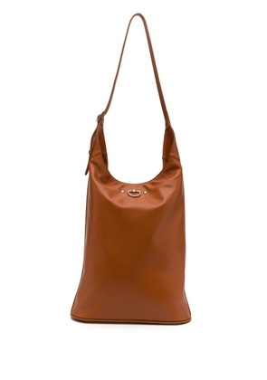 Durazzi Milano Cavalry leather tote bag - Brown