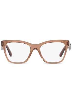 Dolce & Gabbana Eyewear square-frame glasses - Brown