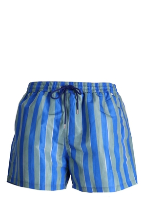 PS Paul Smith striped swim shorts - Blue