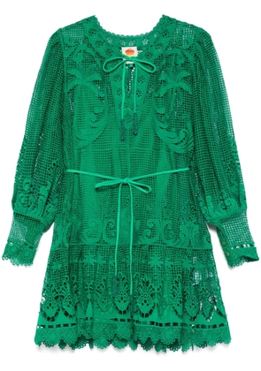 FARM Rio Tropical Flight mini dress - Green