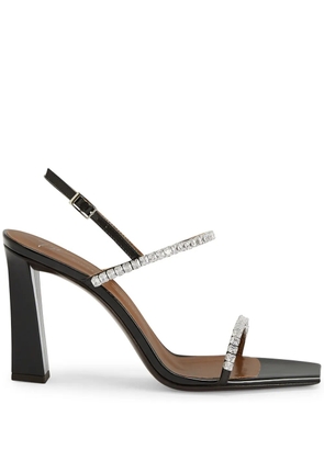 Giuseppe Zanotti 105mm Valentiine sandals - Black