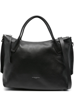 GIANNI CHIARINI Virginia grained leather tote bag - Black