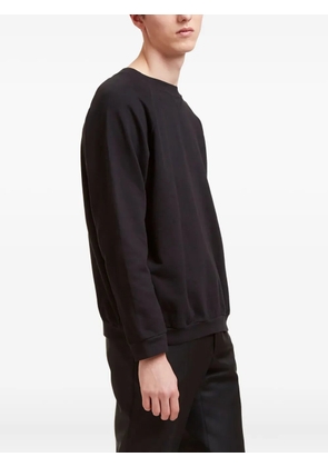 Aiezen raglan-sleeve crew-neck sweater - Black