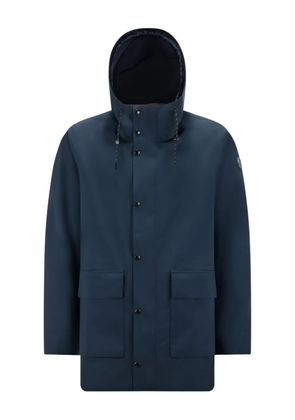 CAPE HORN hooded flap-pocket jacket - Blue