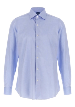 Finamore 1925 Napoli Napoli button-cuffed cotton shirt - Blue