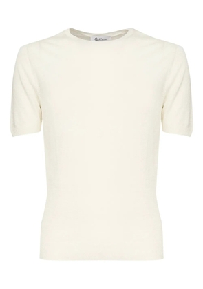 John Galliano knitted T-shirt - Neutrals
