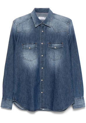 Tintoria Mattei washed-denim shirt - Blue