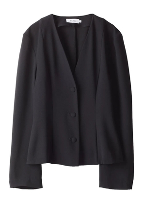 Stylein V-neck button-down cardigan - Black