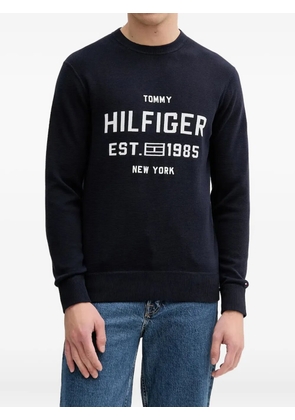 Tommy Hilfiger logo-print sweatshirt - Blue