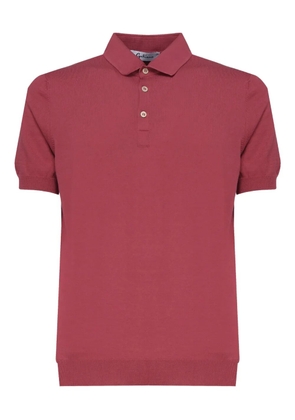 John Galliano short-sleeved polo shirt - Red