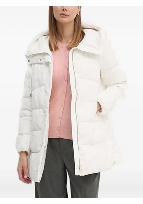 Geox hooded quilted jacket - White
