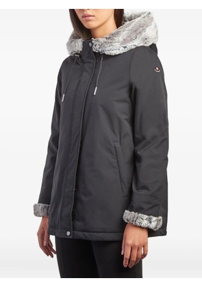 Canadiens faux-fur hooded jacket - Black