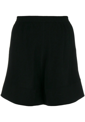Rick Owens high-waisted shorts - Black