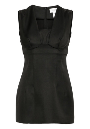 Sportmax corset-style sleeveless top - Black