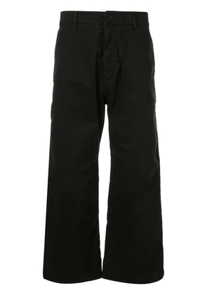 Nº21 wide leg cropped trousers - Black