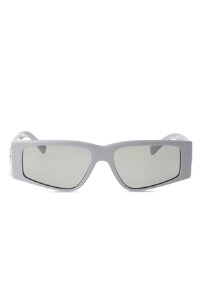 Dolce & Gabbana Eyewear logo-plaque sunglasses - Grey