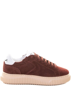 Voile Blanche Lipari suede sneakers - Brown