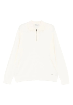 Simkhai zip-up polo shirt - White