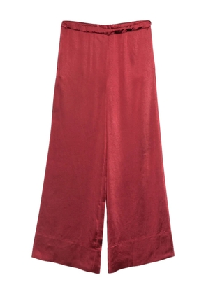 THE NINA STUDIO elasticated-waistband trousers - Red