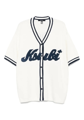 Ksubi knit baseball cardigan - White