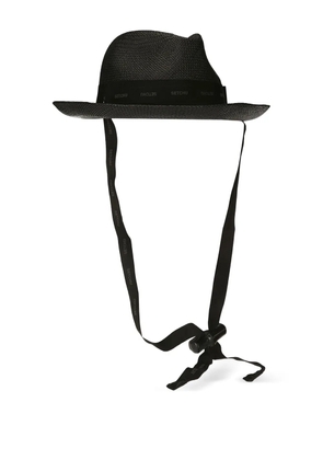 Setchu raffia hat - Black