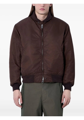 Engineered Garments zip-up bomber jacket - Brown