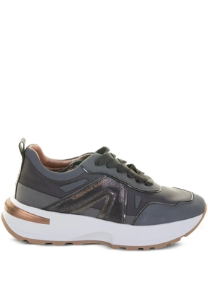 Alexander Smith panelled lace-up sneakers - Grey