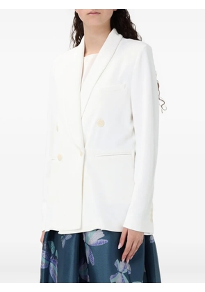 Emporio Armani double-breasted blazer - White