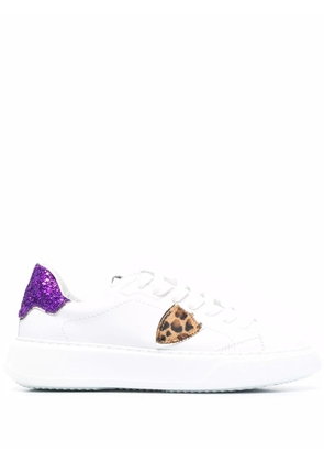 Philippe Model Paris Temple Veau low-top sneakers - White