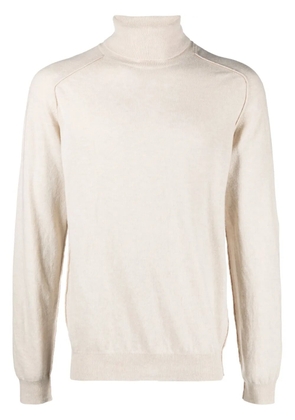 Roberto Collina fine-knit roll-neck jumper - Neutrals