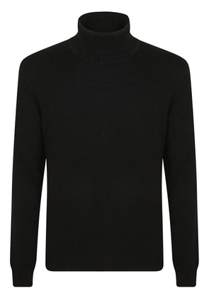 Cenere GB roll-neck jumper - Black