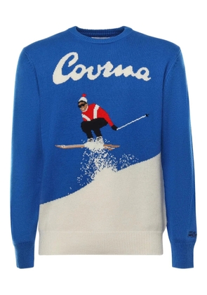 MC2 Saint Barth intarsia-knit sweater - Blue