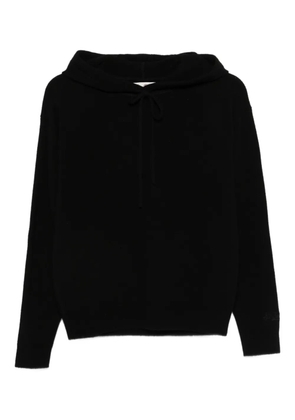 MC2 Saint Barth Elide wool hoodie - Black