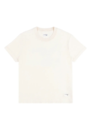 Fay Archive ribbed T-shirt - Neutrals