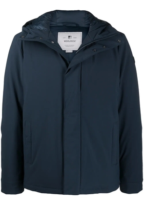 Woolrich hooded zipped parka - Blue