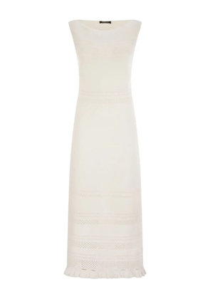 Fabiana Filippi scoop-neck maxi dress - Neutrals