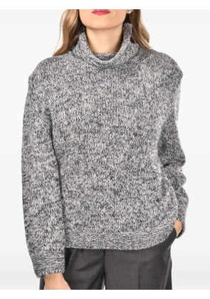 Gran Sasso high-neck sweater - Grey