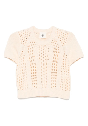 The Garment open-knit sweater - Neutrals