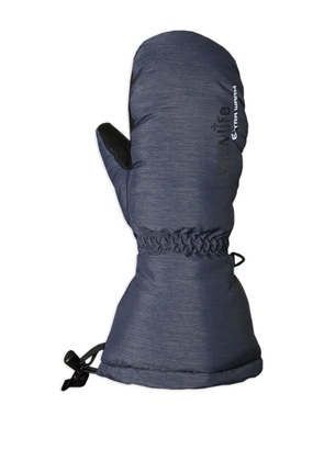 SNOWLIFE embellished mitten gloves - Blue