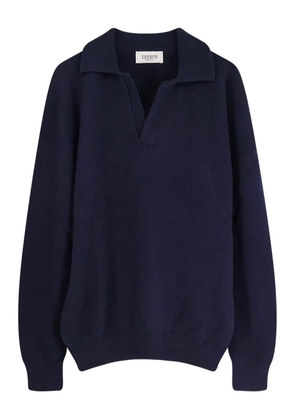 Laneus ribbed long-sleeves sweater - Blue