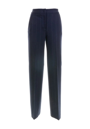 Via Masini 80 pinstripe pants - Blue
