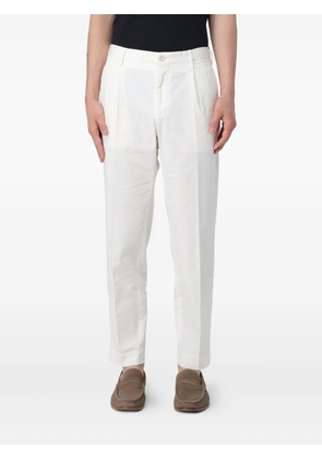 Incotex 541 pleated trousers - White
