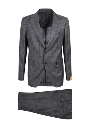 Tagliatore checked two-piece suit - Grey