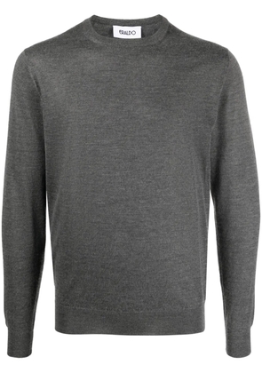 ERALDO crew-neck cashmere-blend jumper - Grey