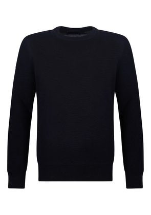 Gran Sasso crewneck ribbed sweater - Blue