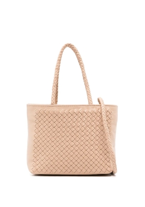 DRAGON DIFFUSION Gia interwoven tote bag - Neutrals