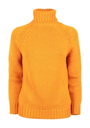 Base Milano roll-neck sweater - Orange