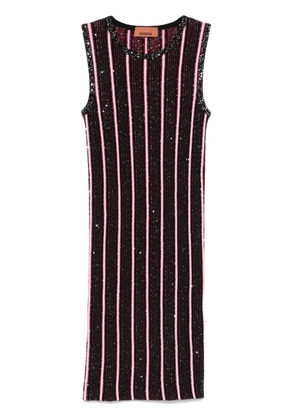 Missoni sequined ribbed mini dress - Black