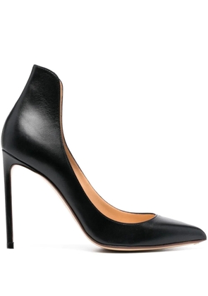 Francesco Russo high-heel pointed-toe pumps - Black